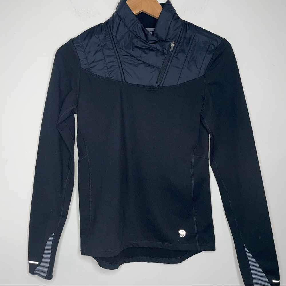 Mountain Hardwear Women's 32 Degree Insulated 1/2 Zip Pullover Black  Size XS